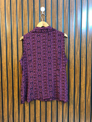 Chest 22  Lenght 24  Fabric linen Women's Premium Fashion Top