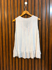 Chest 17  Lenght 20 to 23  Fabric linen Imported Ladies Fashion Top