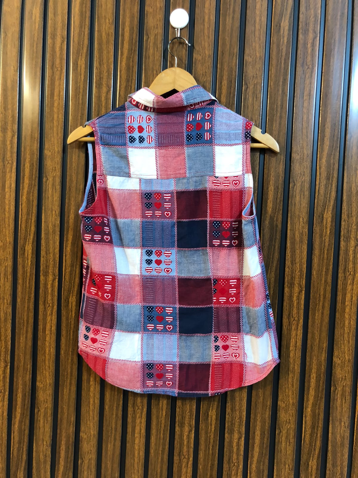 Chest 16  Lenght 21  Fabric cotton Women's Branded Casual Top