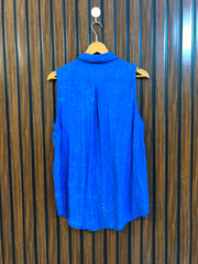 Chest 19  Lenght 26 to 27  Fabric linen Imported Branded Sleeve Top