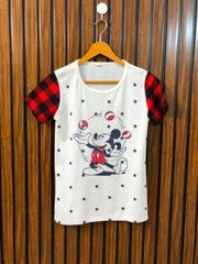 Chest 17  Lenght 22 Women's Fashion Tee