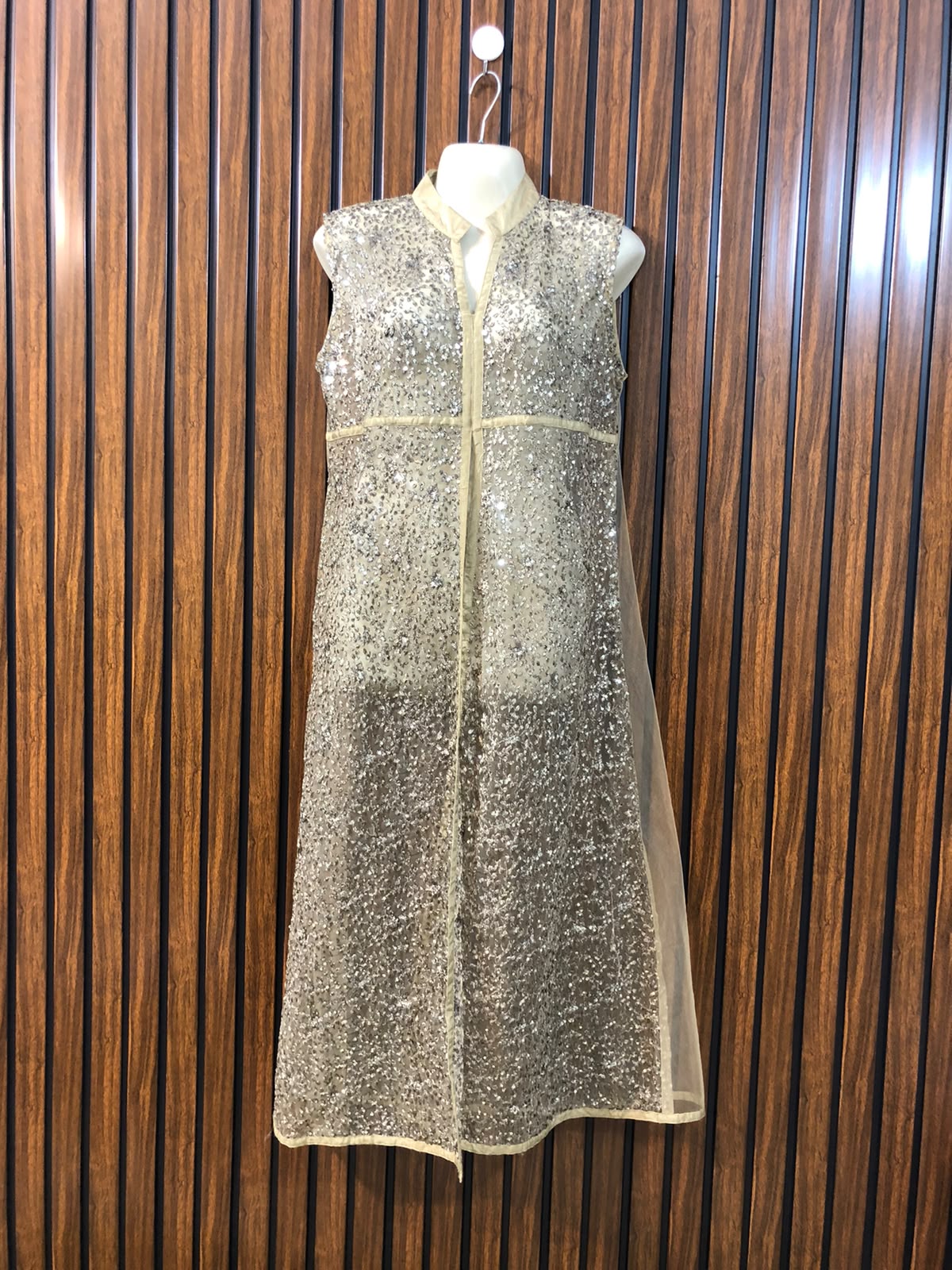 Chest 20  Length 45  Fabric Net Western Branded Women's Party Wear Dress Collection