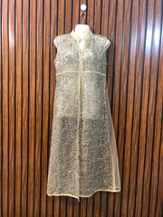 Chest 20  Length 45  Fabric Net Western Branded Women's Party Wear Dress Collection