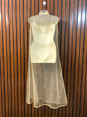 Chest 20  Length 45  Fabric Net Western Branded Women's Party Wear Dress Collection
