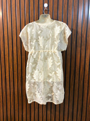 Chest Medium  Length 31  Fabric Net Elegant Western Party Wear Dresses for Ladies