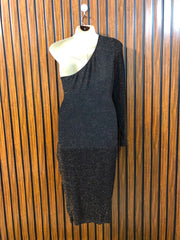 Chest 20  Length 42  Fabric Silk Jersey Women's Designer Western Party Wear Dresses