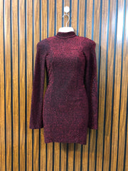 Chest 17  Length 28  Fabric Silk Jersey Trendy Evening Party Wear Dresses for Ladies