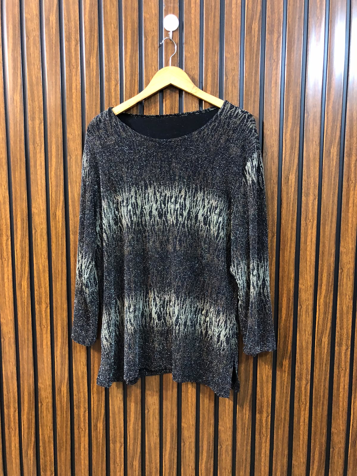 Chest 24  Length 27  Fabric Net Jersey Trendy Western Party Wear Tops for Ladies
