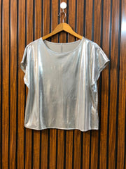 Chest 21  Length 20  Fabric Silk Jersey Fashionable Branded Party Wear Top