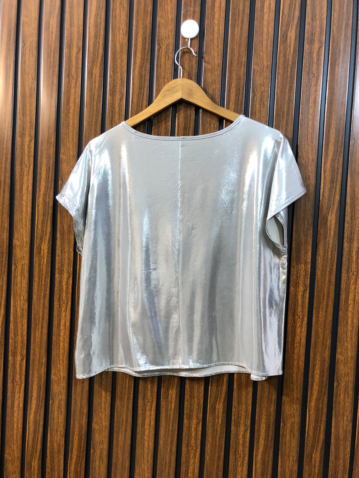 Chest 21  Length 20  Fabric Silk Jersey Fashionable Branded Party Wear Top