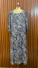 Chest 25  Length 45  Fabric Silk Women's Party Wear Long Maxi Dresses