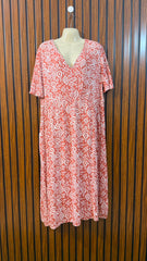 Chest 25  Length 50  Fabric Rayon Branded Women's Fashion Maxi Dresses