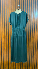 Chest 20  Length 48  Fabric Silk Women's Modest Long Maxi Dresses