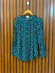 Chest 20  Length 27  Fabric Linen Summer Wear Women's Full Sleeve Top