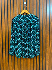 Chest 20  Length 27  Fabric Linen Summer Wear Women's Full Sleeve Top