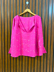 Chest 20  Length 24  Fabric Cotton Women's Fashion Summer Top