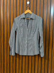 Chest 18  Length 23  Fabric Cotton Silk Western Summer Full Sleeve Top for Ladies