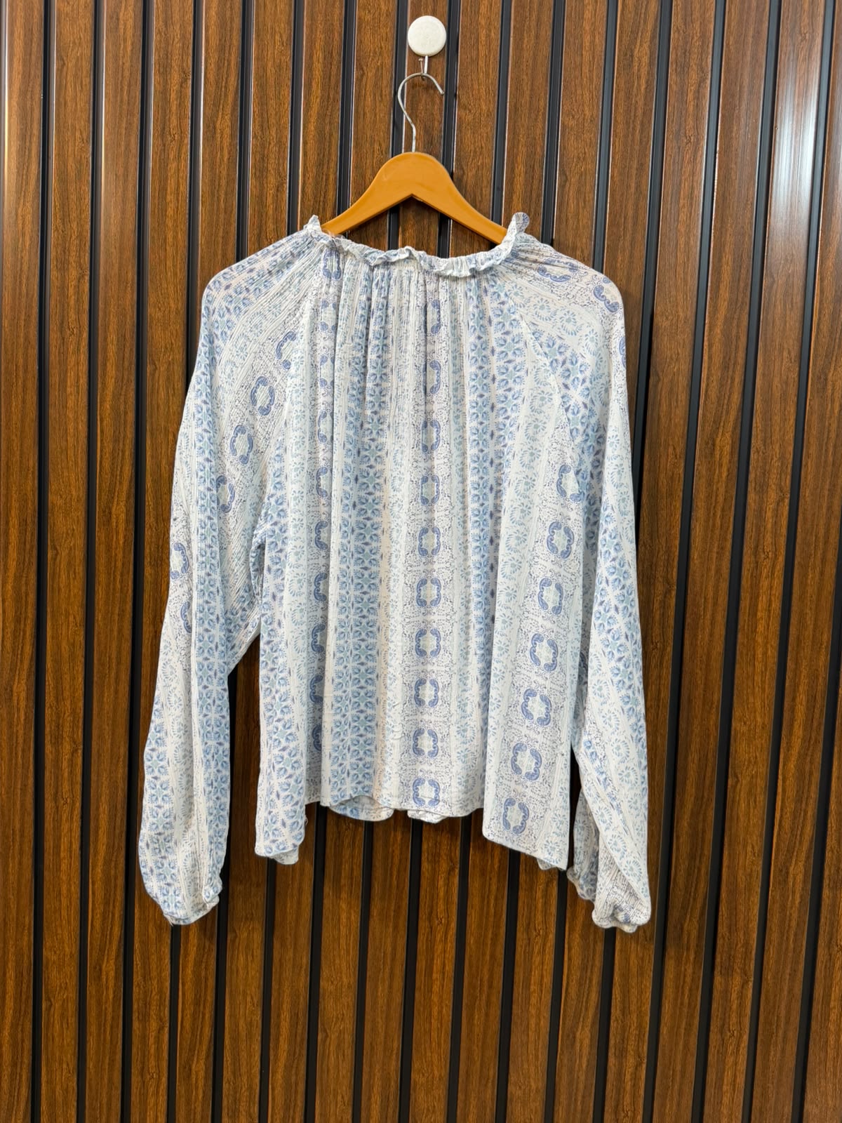 Chest 23  Length 23  Fabric Rayon Western Women's Daily Wear Top