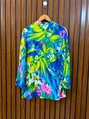 Chest 21  Length 27 To 28  Fabric Linen Women's Smart Full Sleeve Top