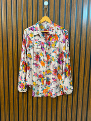 Chest 19  Length 24 To 28  Fabric Linen Western Women's Everyday Summer Top