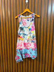 Chest 20  Length 30  Fabric Linen Western Branded Women's Summer Sleeveless Top