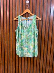 Chest 20  Length 24  Fabric Linen Women's Summer Fashion Top