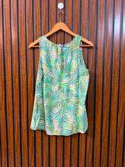 Chest 20  Length 24  Fabric Linen Women's Summer Fashion Top