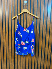 Chest 20  Length 24  Fabric Rayon Western Women's Casual Top