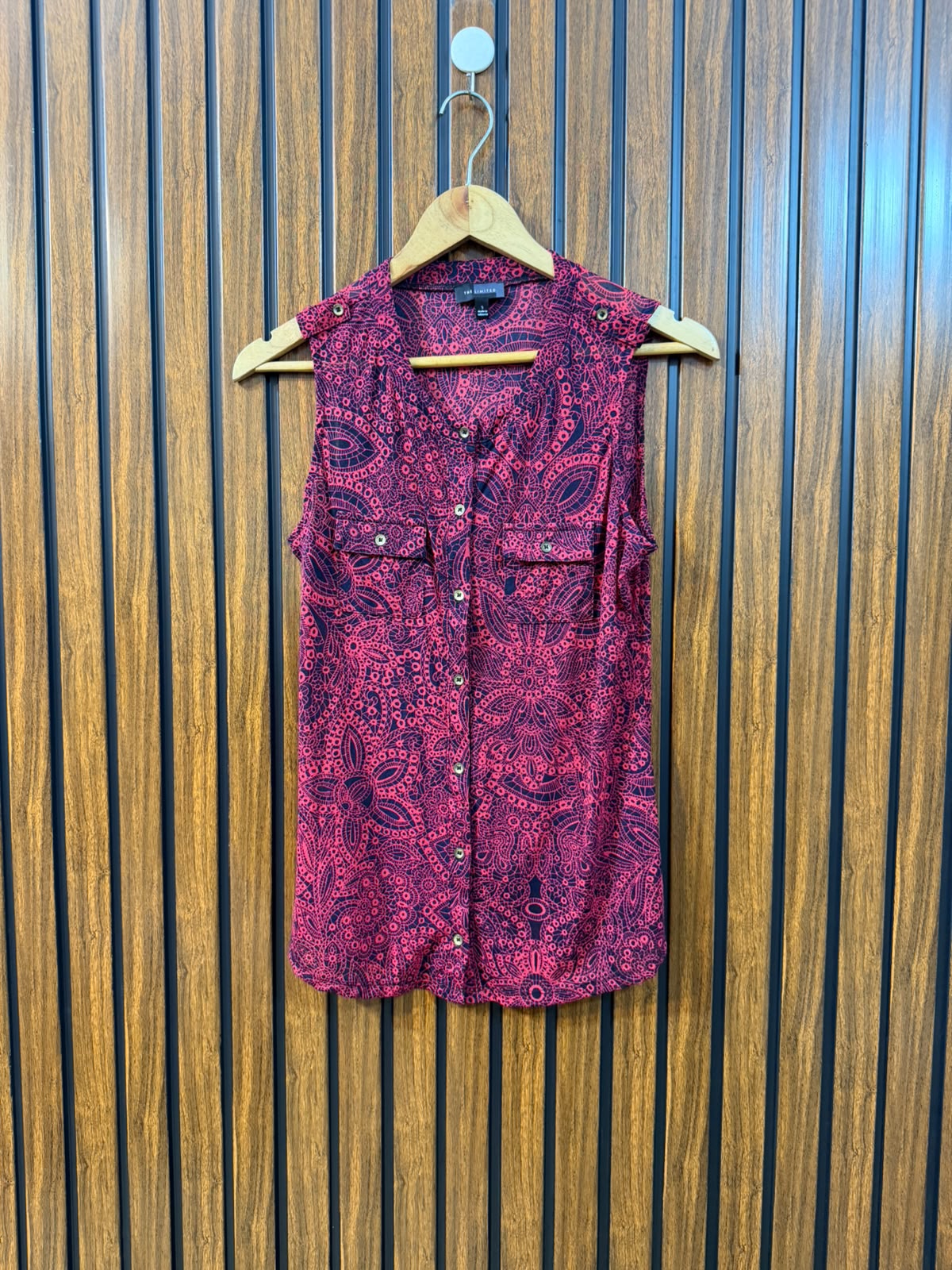 Chest 20  Length 24  Fabric Jersey Summer Sleeveless Top for Women