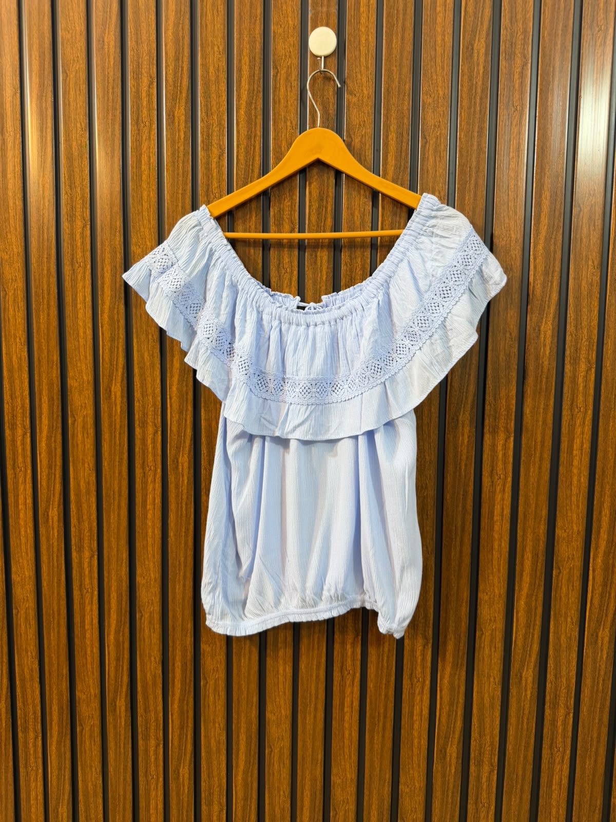 Chest 21  Length 18  Fabric Cotton Western Women's Fashion Top