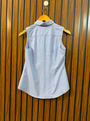 Chest 16  Length 22.5  Fabric Cotton Silk Western Branded Ladies Top