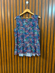 Chest 21  Length 23 To 26  Fabric Linen Branded Women's Everyday Top