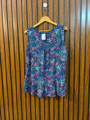 Chest 21  Length 23 To 26  Fabric Linen Branded Women's Everyday Top