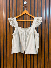Chest 19  Length 21  Fabric Cotton Silk Branded Women's Clothing Top