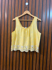 Chest 20  Length 18  Fabric Cotton Women's Premium Summer Top