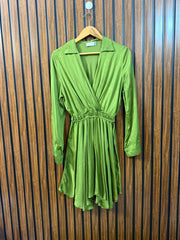 Chest 18  Length 36  Fabric Silk Western Branded Women's Long Top