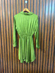 Chest 18  Length 36  Fabric Silk Western Branded Women's Long Top
