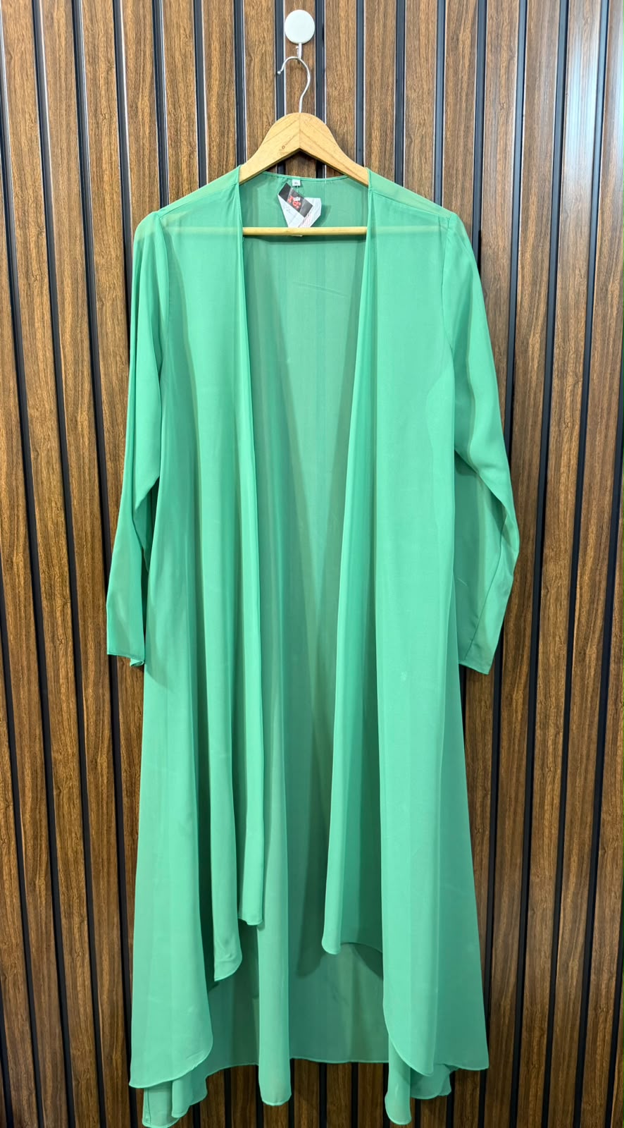Chest Xl  Length 39 To 53  Fabric Chiffon Women's Everyday Long Shrug