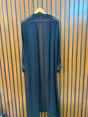 Chest 22  Length 51  Fabric Chiffon Women's Premium Long Shrug