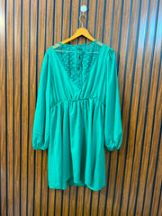 Chest 21  Length 36  Fabric Silk Women's Modern Long Top