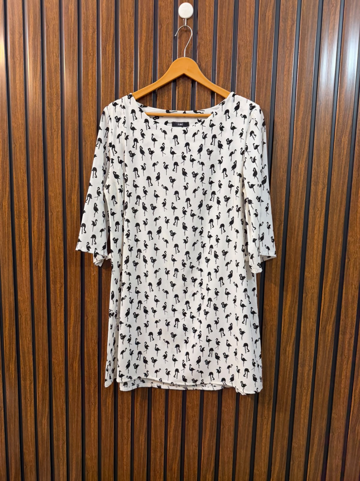 Chest 19  Length 31  Fabric Chiffon Women's Smart Long Top