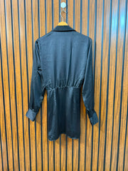 Chest 17  Length 31  Fabric Silk Women's Daily Wear Long Top