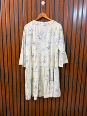 Chest 22  Length 35  Fabric Linen Women's New Arrival Long Top