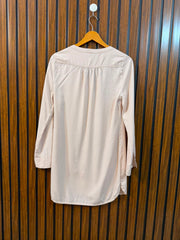 Chest 16.5  Length 30  Fabric Cotton Silk Women's Fashion Long Top