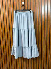 Waist 32 To 34  Length 34  Fabric Silk Western Branded Women's Skirt