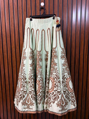 Waist 32  Length 41  Fabric Cotton Silk Western Women's Skirt Collection