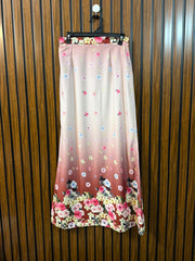 Waist 30  Length 41  Fabric Silk Women's Classic Skirt
