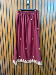 Waist 38  Length 39  Fabric Silk Women's Essential Skirt