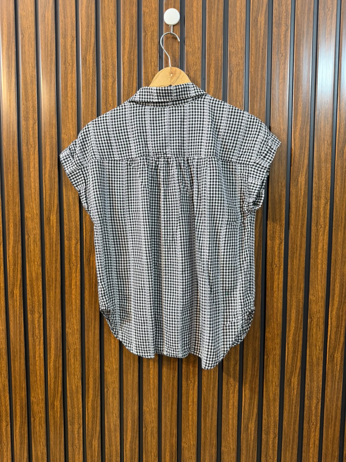 Chest 19  Length 23 To 24  Fabric Linen Branded Women's Trendy Summer Top