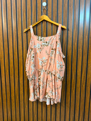 Chest 23  Length 29  Fabric Linen Women's Western Everyday Top
